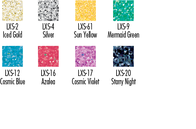 Lumiere Luxe Sparkle Powder — shade chart