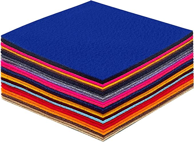 Acrylic Felt Sheets Multi Color Pack 1.6Mm DIY Craft Fabric