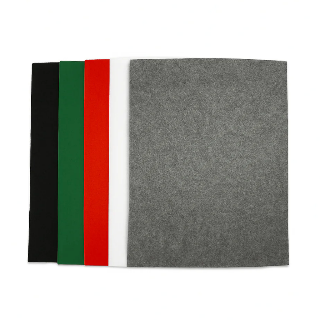 3.2mm Thick Acrylic Felt Sheets – 12"x18" Multi-Color