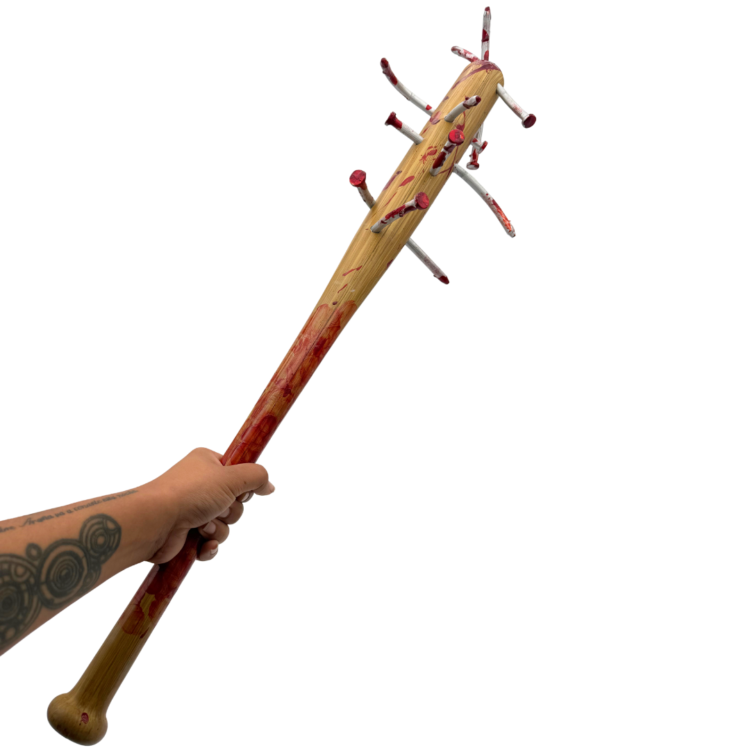 Nail Spike Baseball Bat Foam Rubber Action Prop