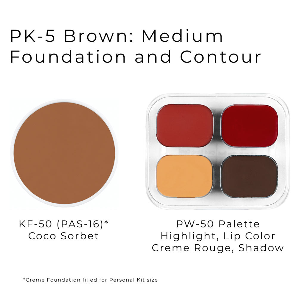 Brown: Medium Personal Kit - PK-5