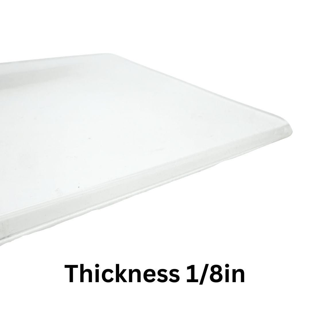 Crystal Clear Silicone Rubber Glass