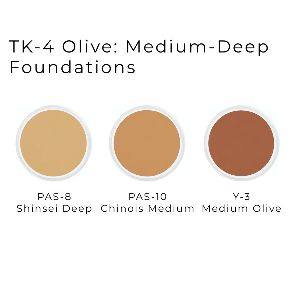Olive: Medium-Deep Theatrical Creme Kit - TK-4