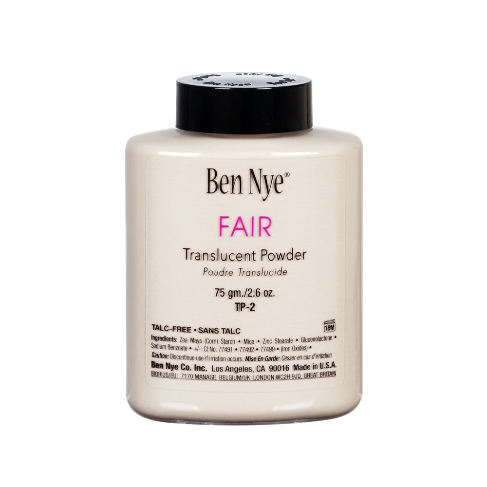 2.4 oz / Fair Translucent Face Powder 3oz./85gm. Shaker Bottle - TP-2
