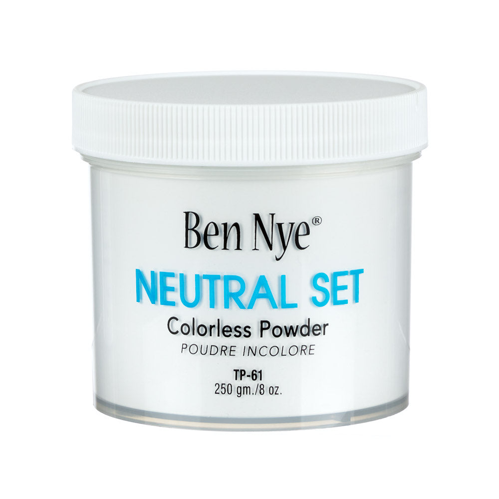 7oz / Neutral Set Colorless Face Powder 8oz./226gm. Jar - TP-61