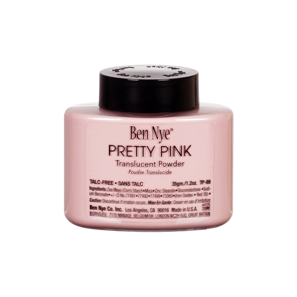 1.2 oz / Pretty Pink Translucent Face Powder 1.oz./35gm. Shaker - TP-89