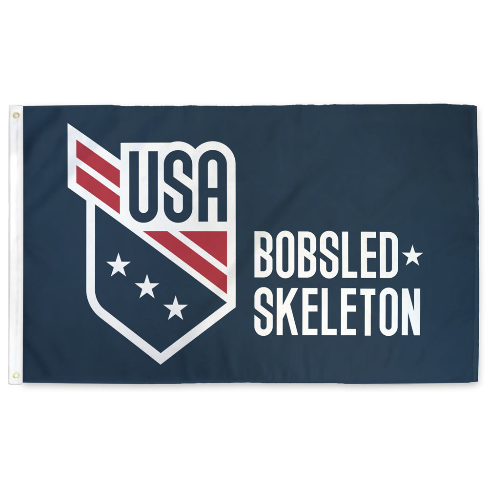 USA Bobsled Skeleton Flag