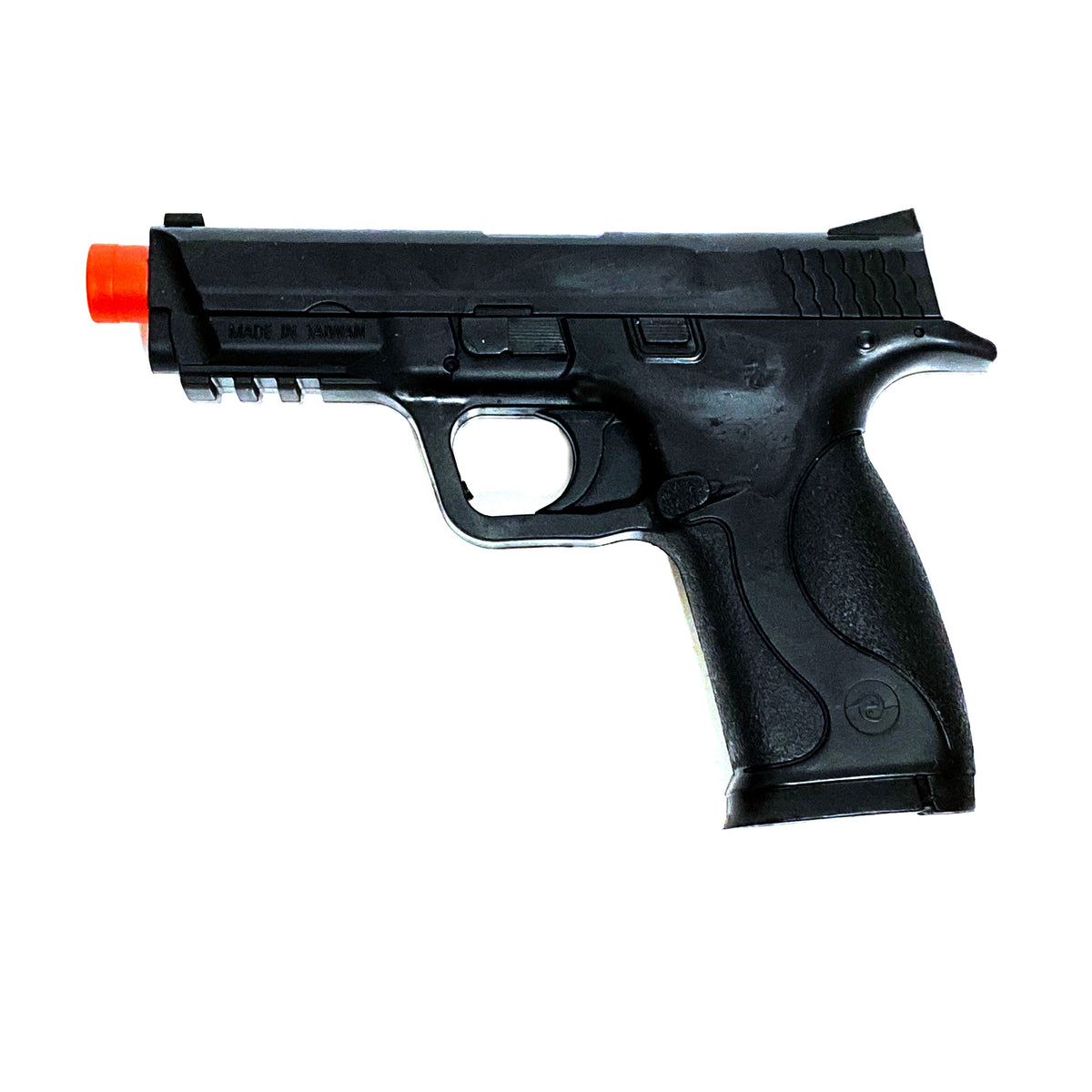 Réplique de pistolet noire Hard Poly Police S&W MP40