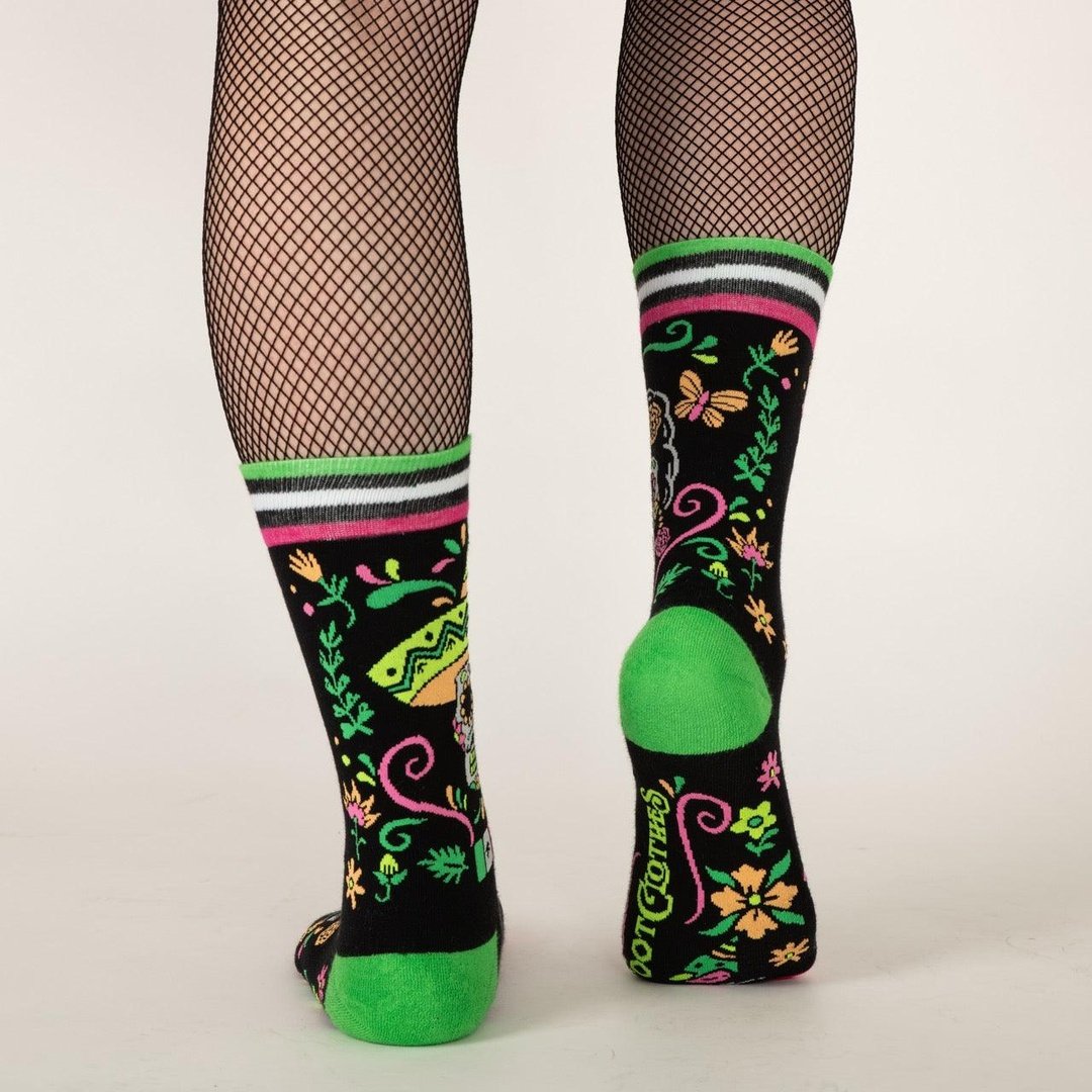 Angelo Montiel Signature Dia de Los Muertos Crew Socks