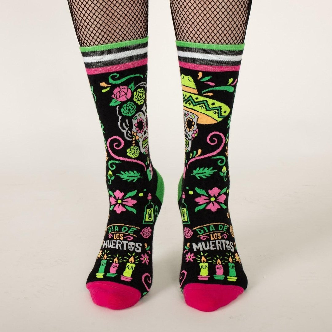 Angelo Montiel Signature Dia de Los Muertos Crew Socks