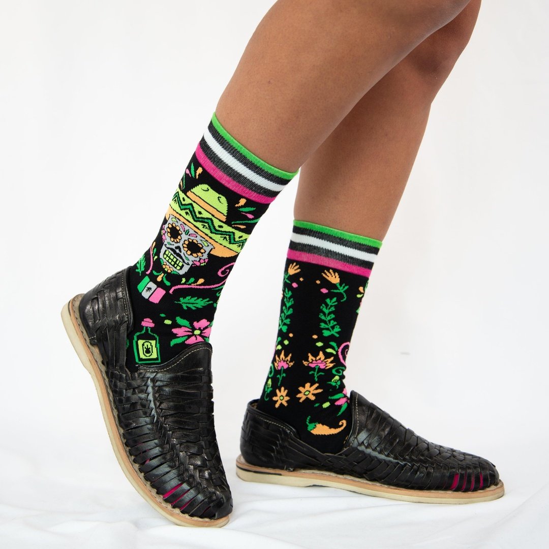 Angelo Montiel Signature Dia de Los Muertos Crew Socks