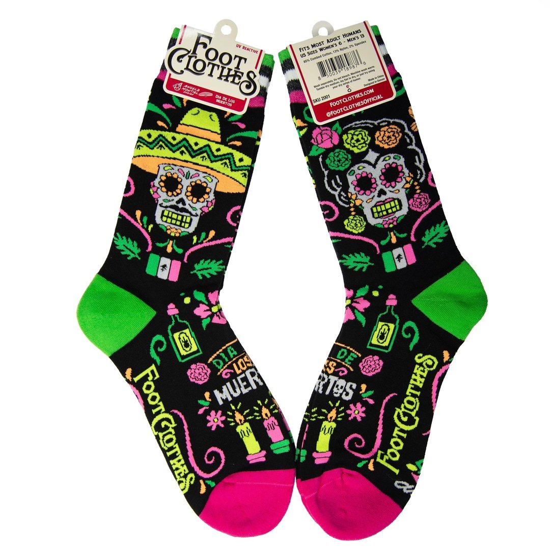 Angelo Montiel Signature Dia de Los Muertos Crew Socks