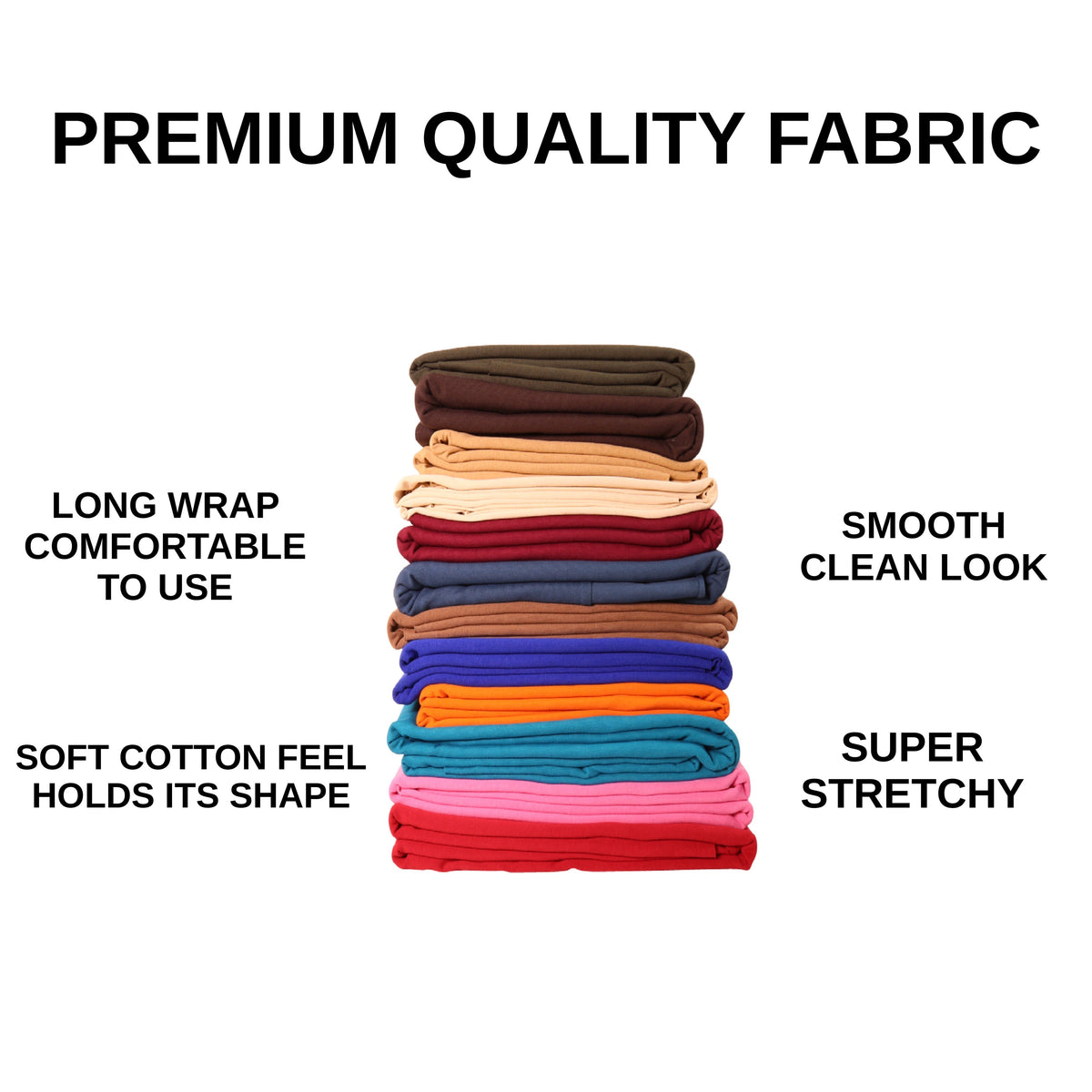 FabricLA 10 oz Cotton Spandex Jersey Knit Fabric – 4-Way Stretch | Jade