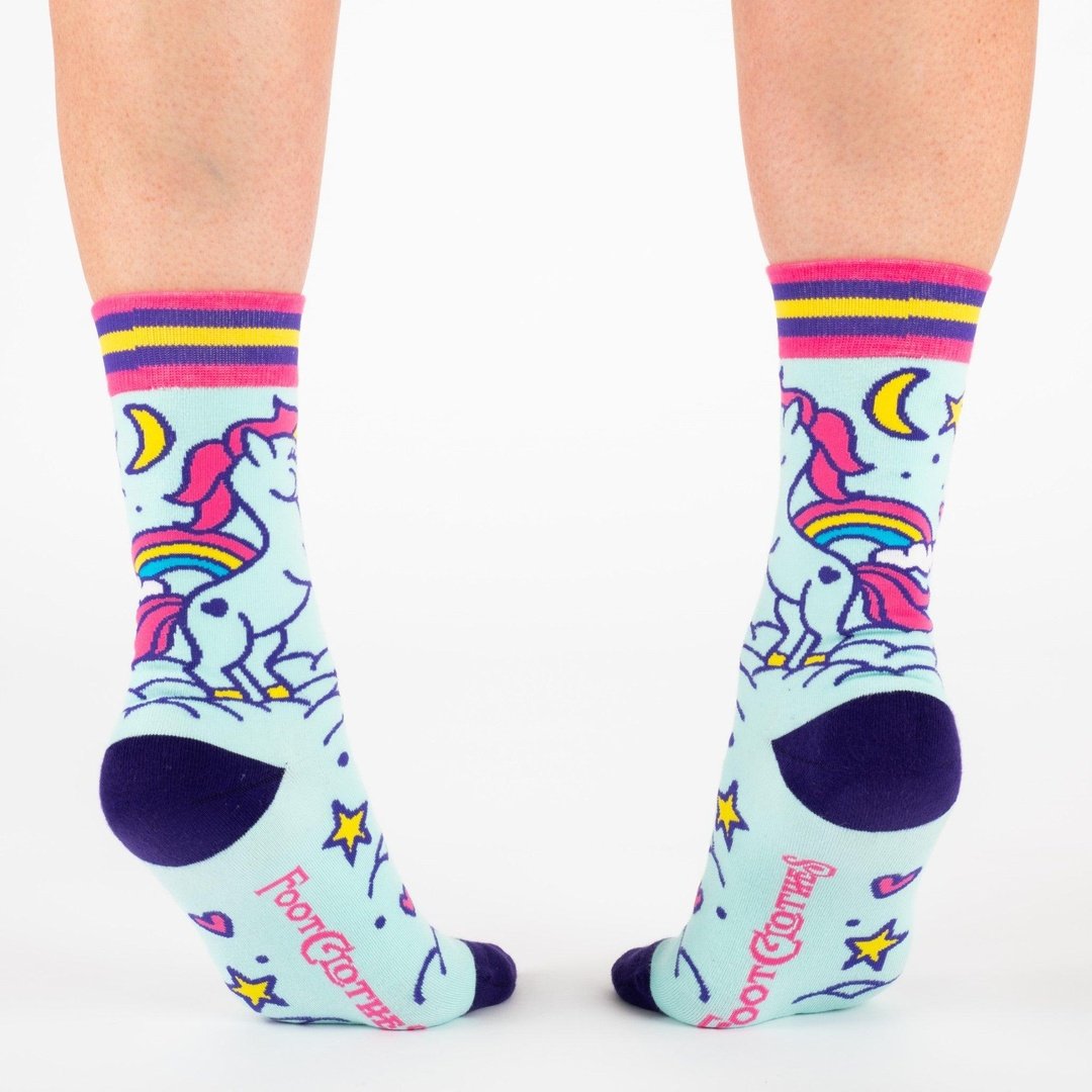 Cute Unicorn Crew Socks