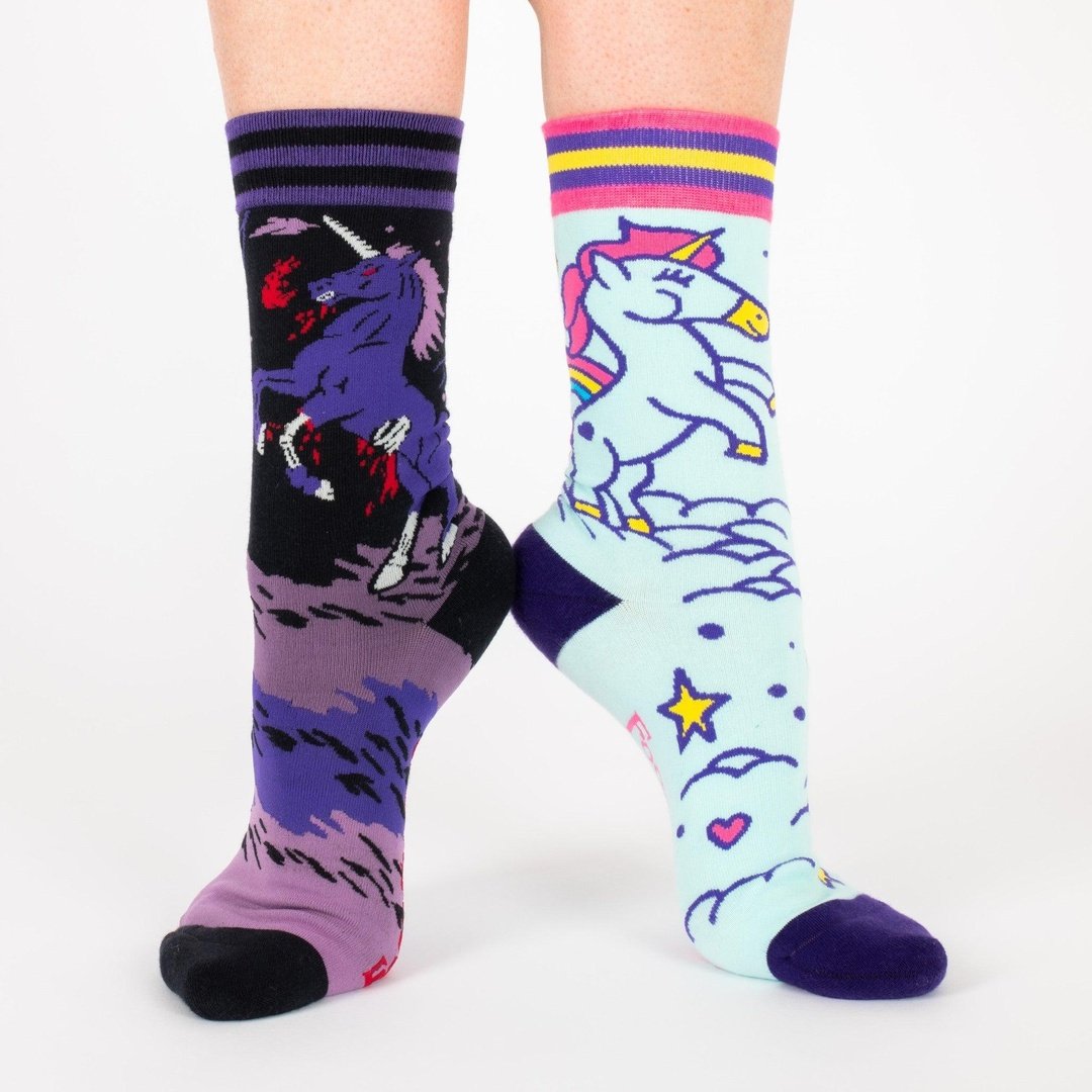 Cute Unicorn Crew Socks