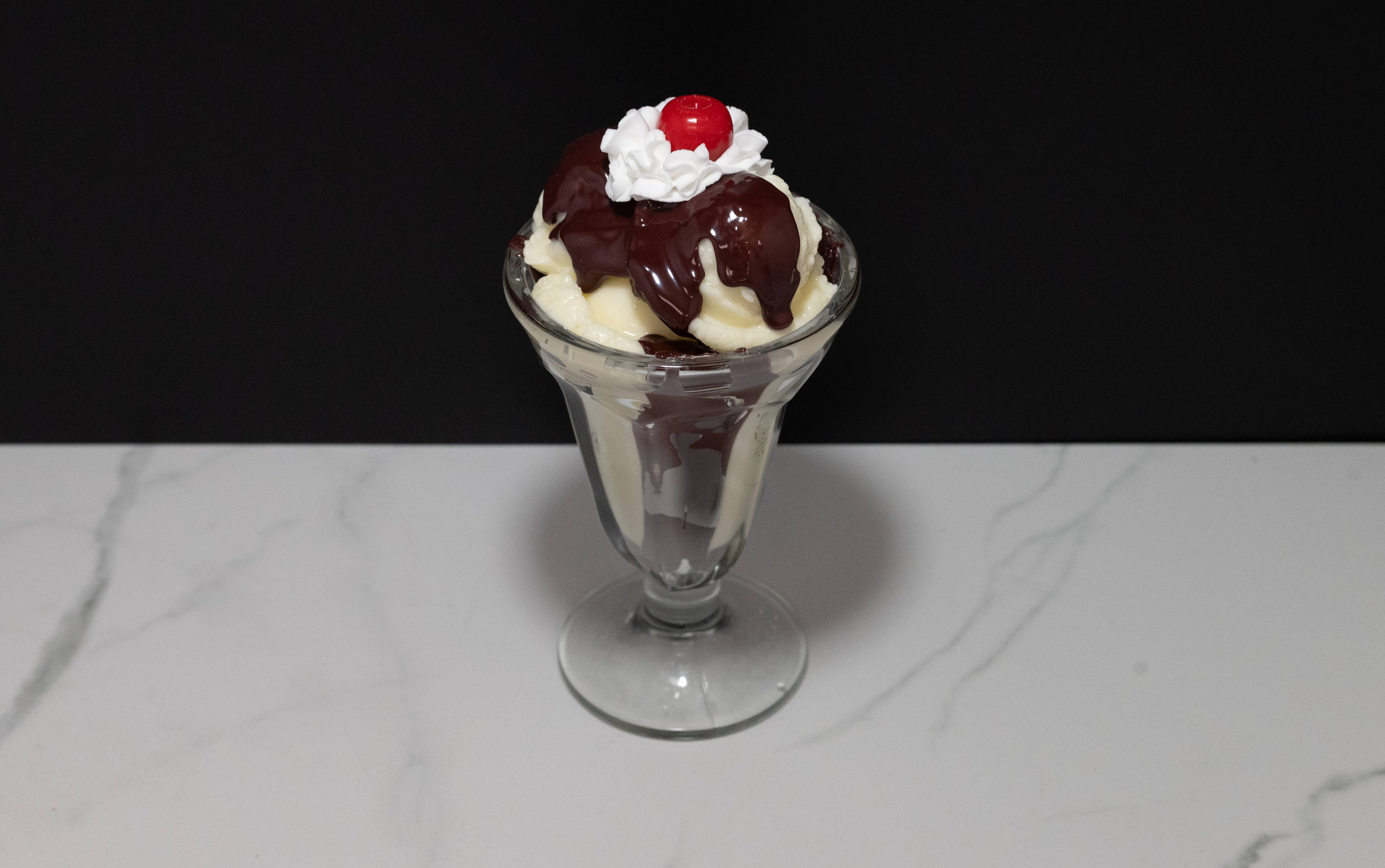 Fake Hot Fudge Sundae