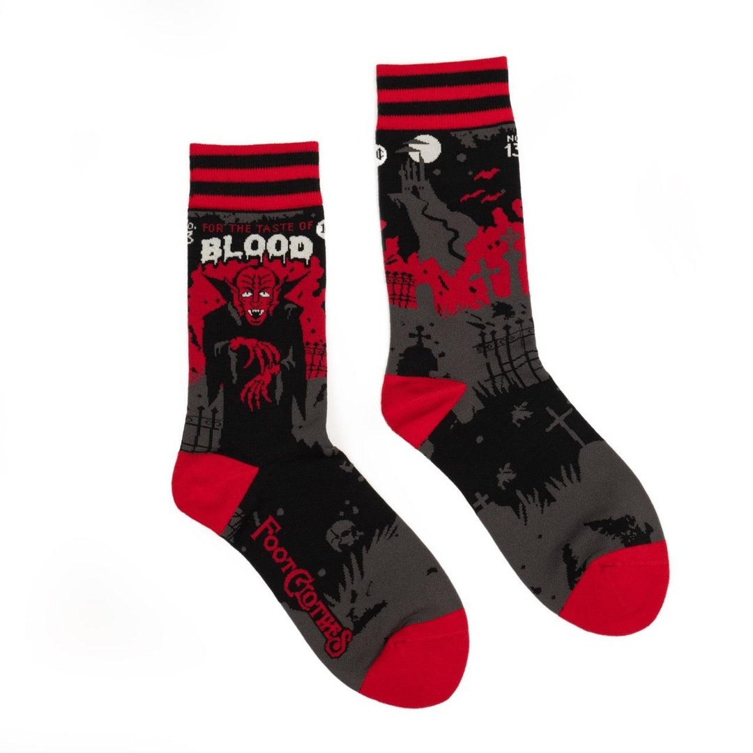 Dracula's Bloodlust Crew Socks