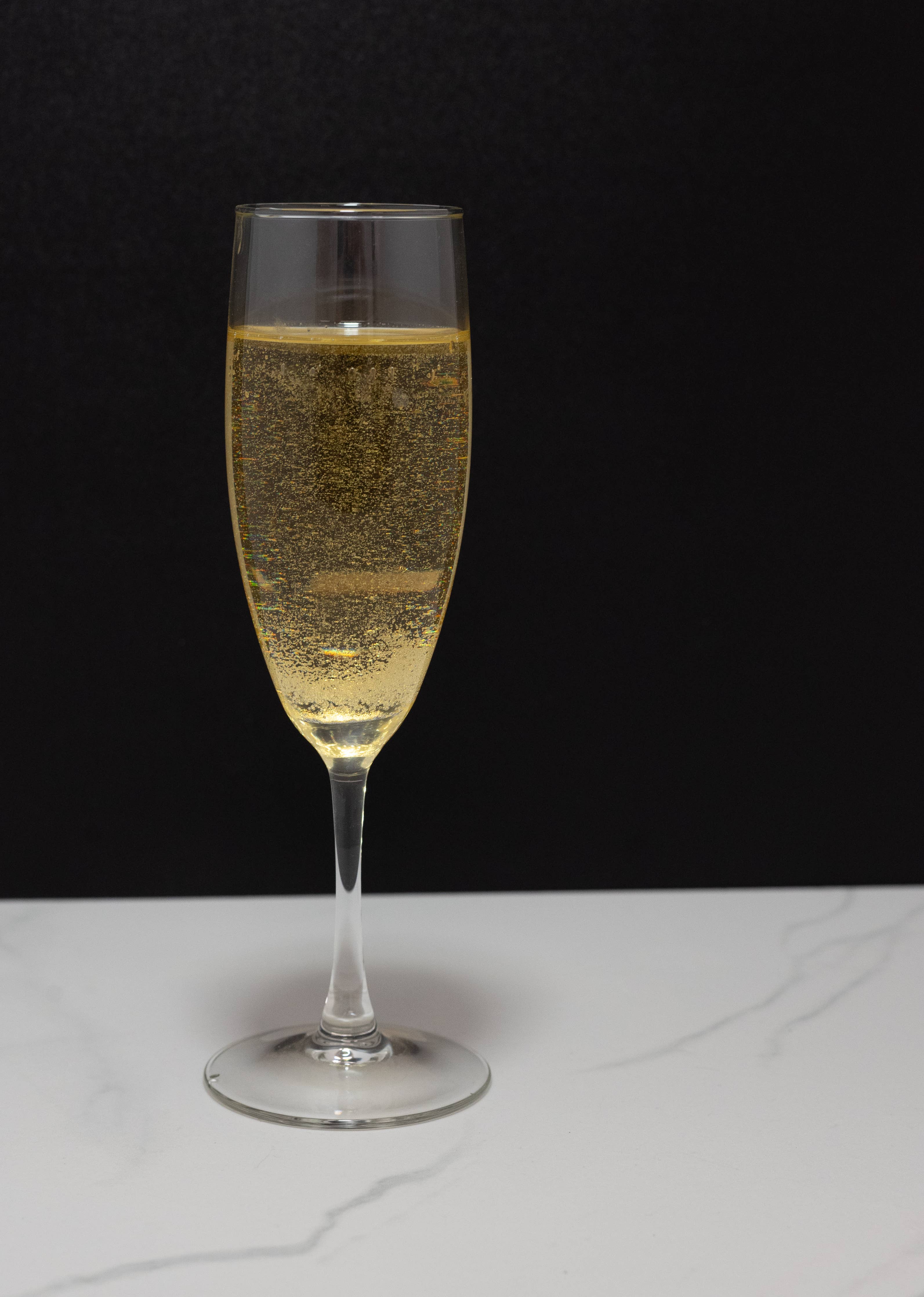 Decorative Tabletop Fake Glass of Champagne