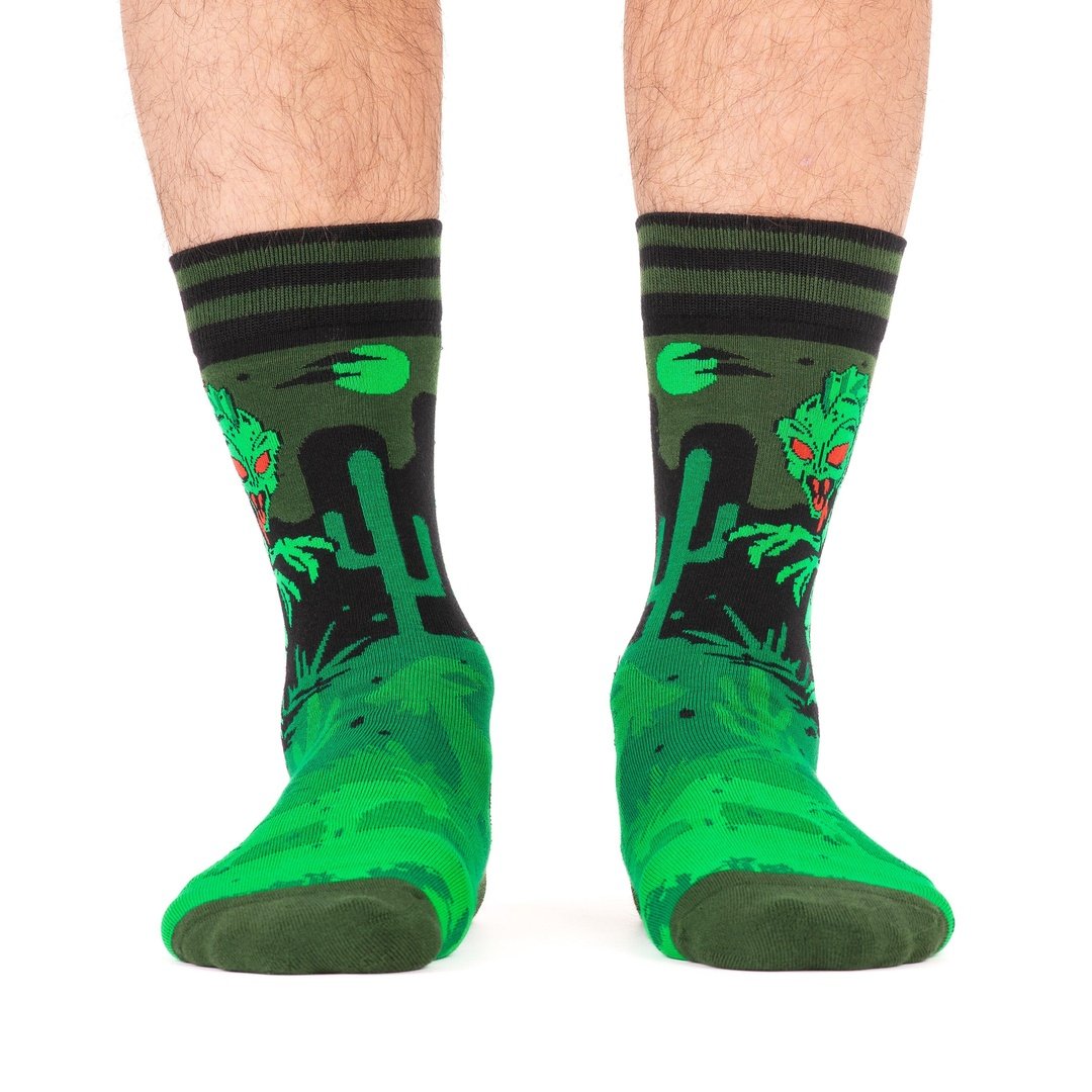 El Chupacabra Crew Socks