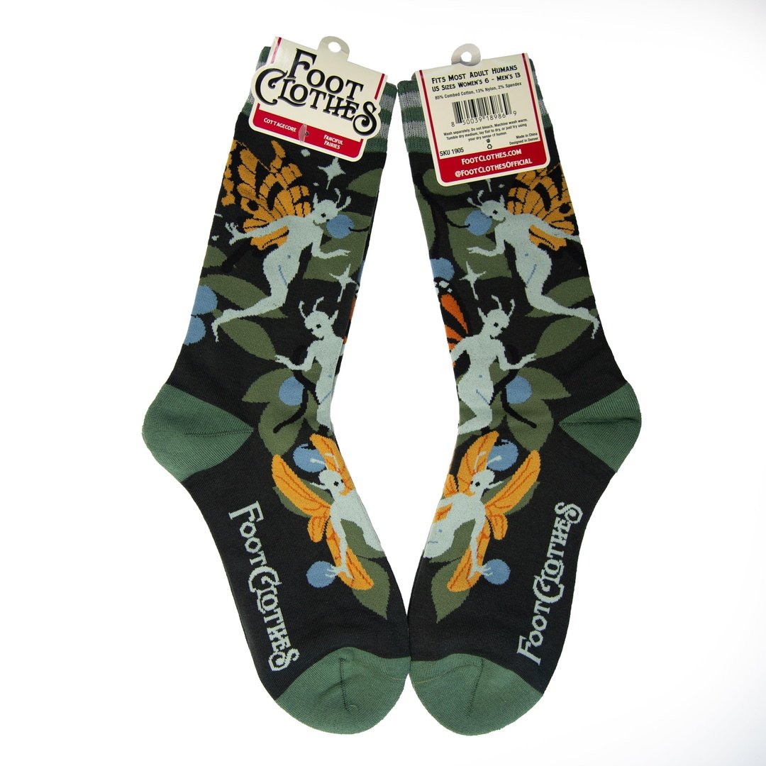 Fanciful Fairies Crew Socks