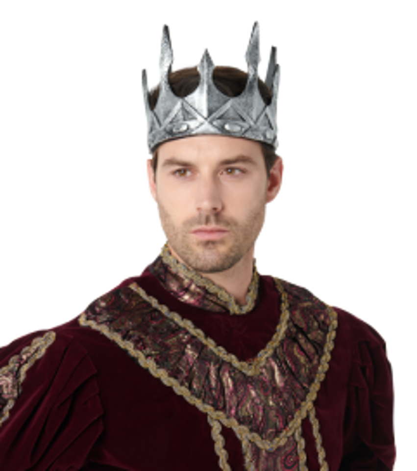 Corona medieval de peltre