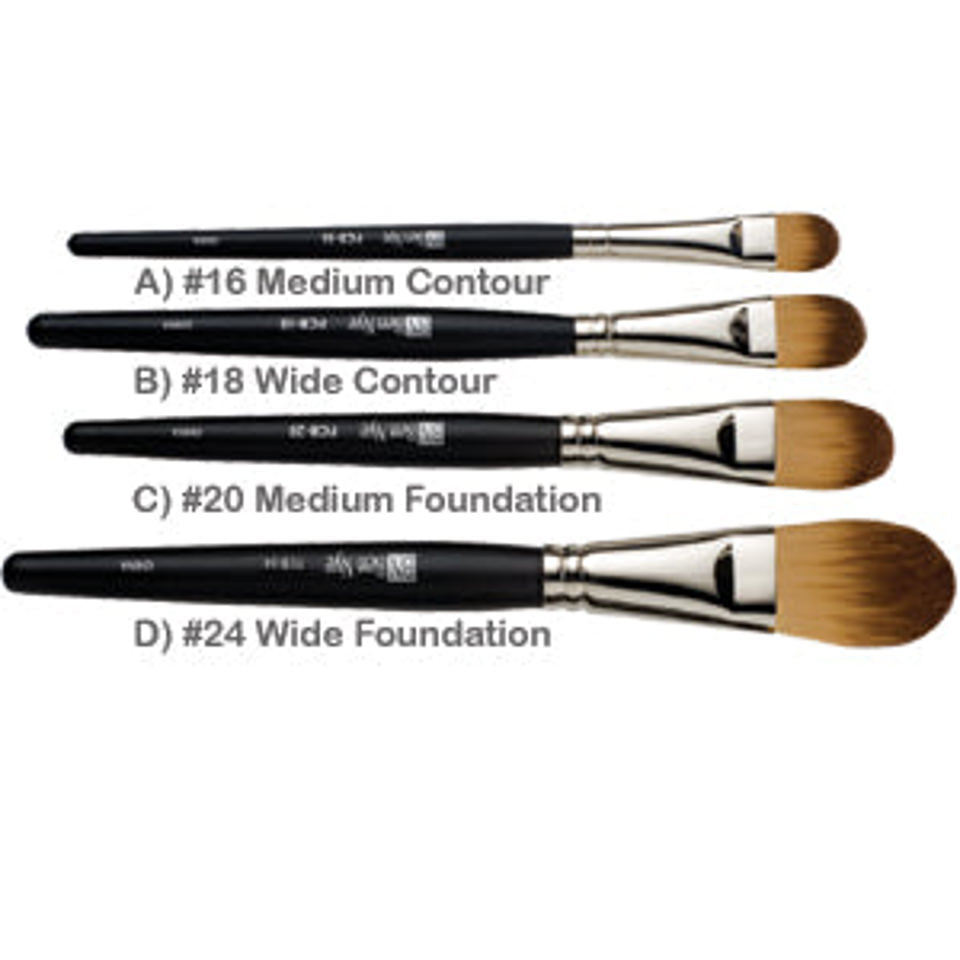 Foundation and Contour Brushes
