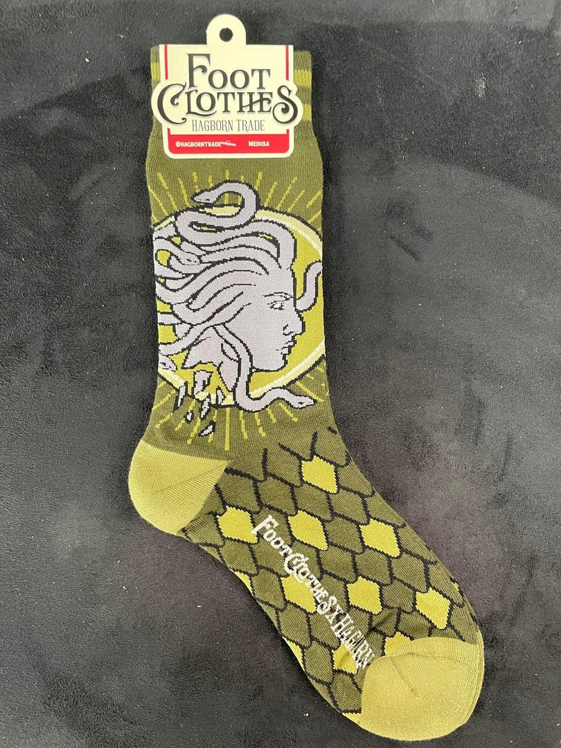 Medusa FootClothes x Hagborn Collab Crew Socks