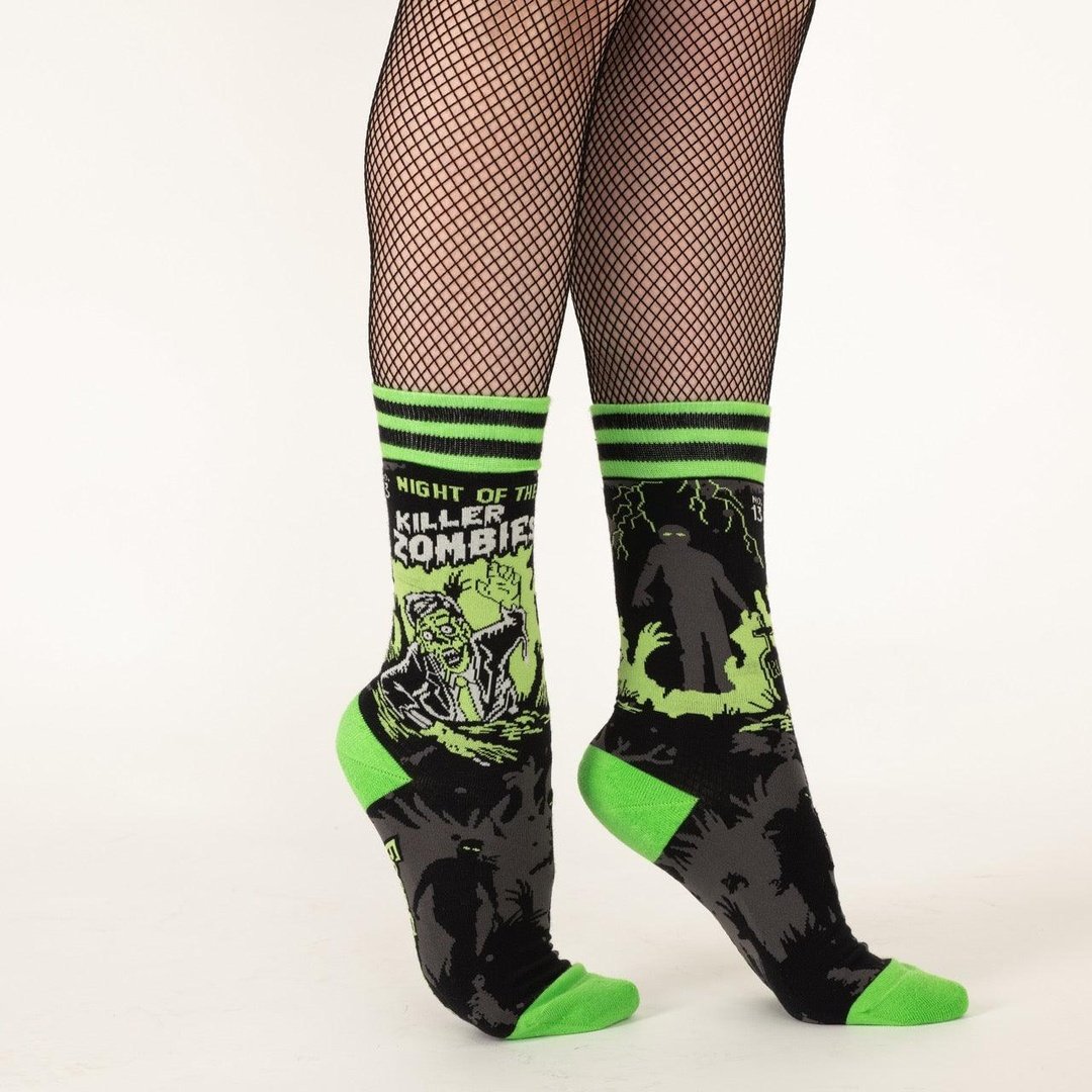 Chaussettes courtes L'Équipage des Zombies Tueurs