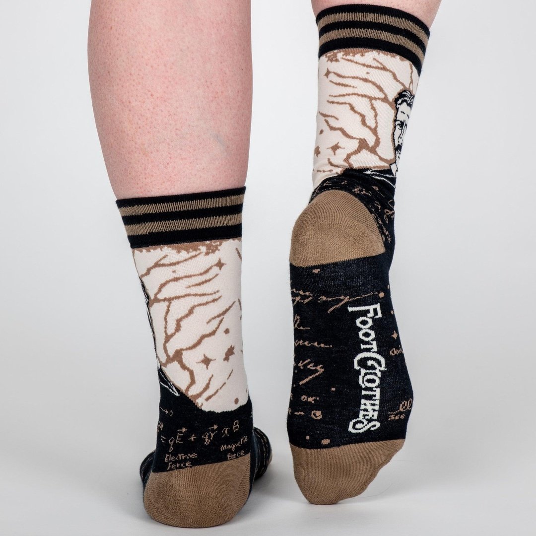 Nikola Tesla Crew Socks