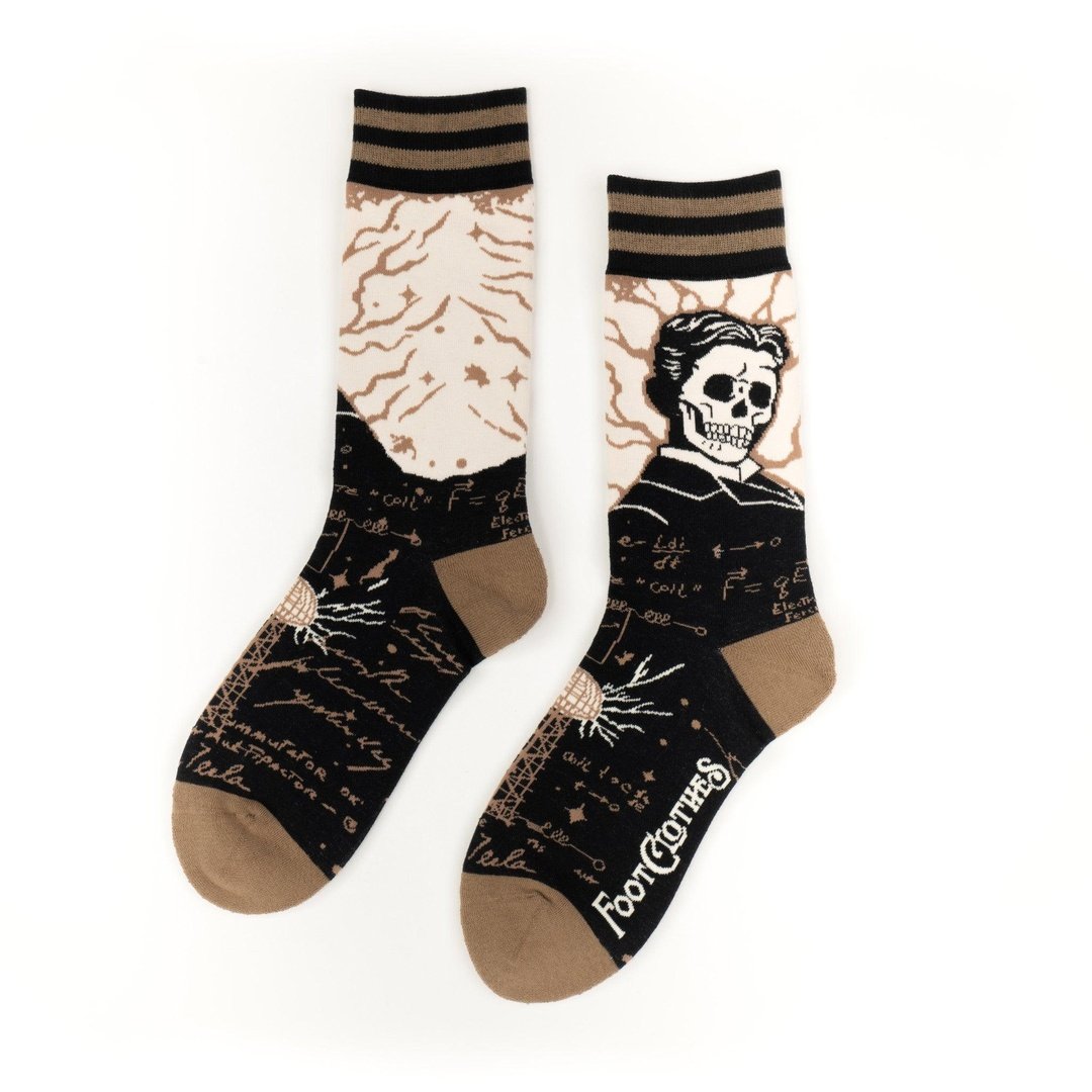 Nikola Tesla Crew Socks