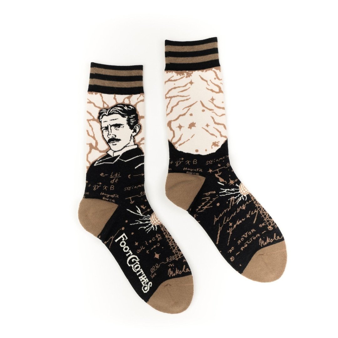 Nikola Tesla Crew Socks