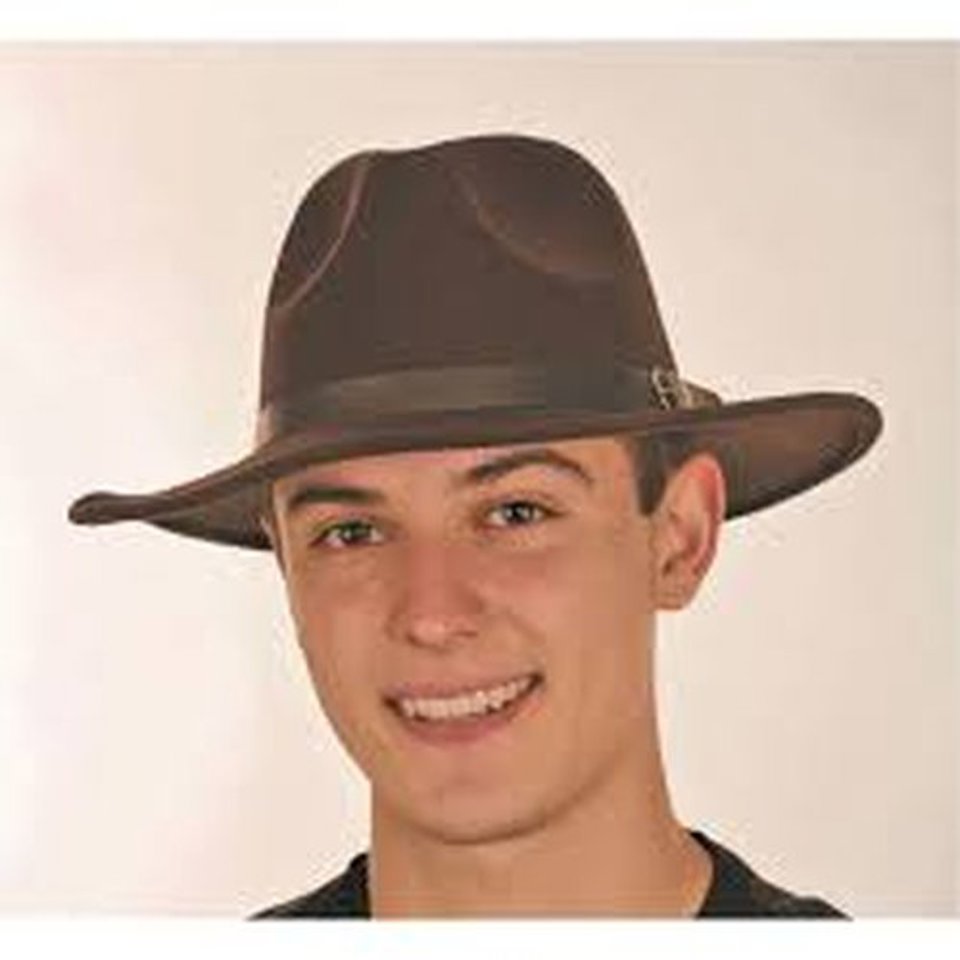 Sombrero Trilby de fieltro de lujo