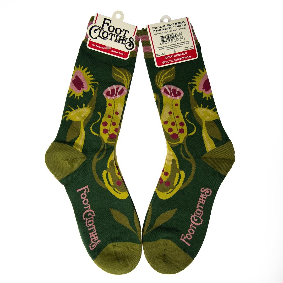 Pitcher Plant Crew Socks