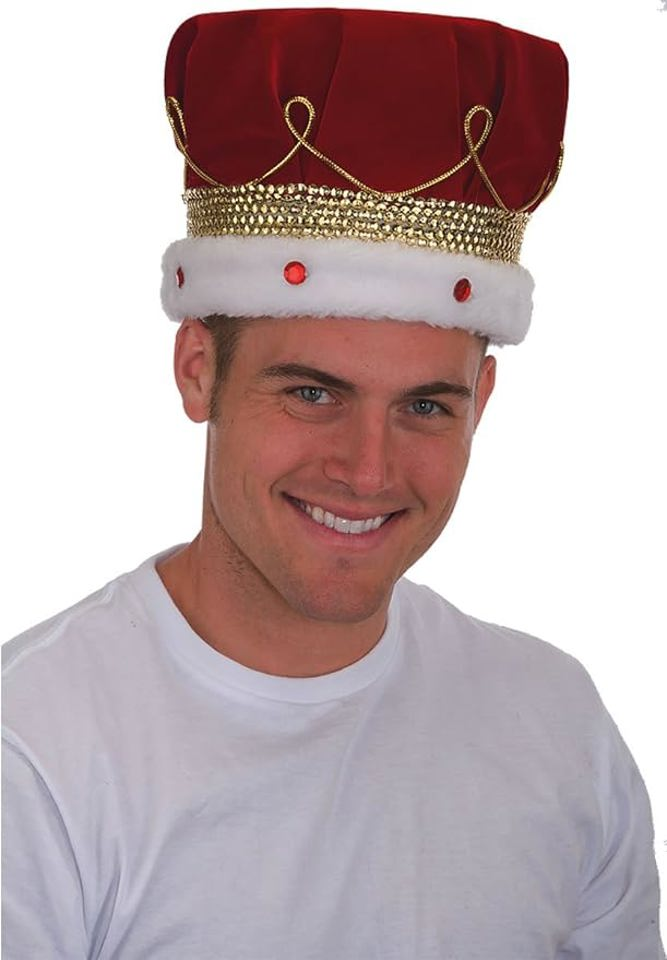 Deluxe King Crown con borde de felpa