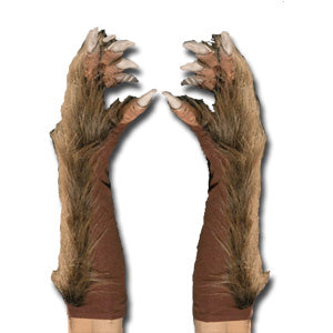 Wolf Hands with Furry Sleeves