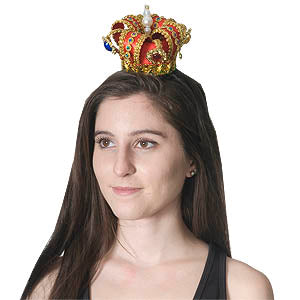 Mini Queen Crown w/Gems