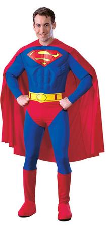 Deluxe Muscle Chest Adulto Superman