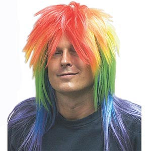 Punk Rainbow Wig