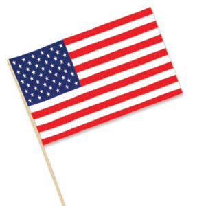 American Flag (12"x18") Rayon