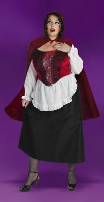 Plus Size Red Ridding Hood