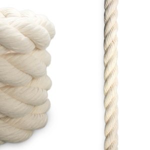 Cuerda de 2 hilos de 1/4 algodón suave