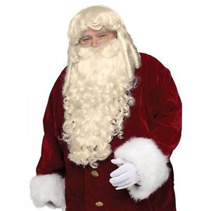 Santa Claus Beard & Wig (Professional)