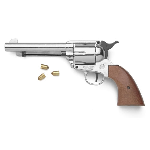 Pistola de utilería de revólver de disparo en blanco del viejo oeste 