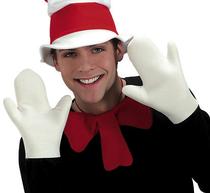 Cat In The Hat Mitts - Adult Size