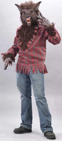 Brown Werewolf Adult Costume