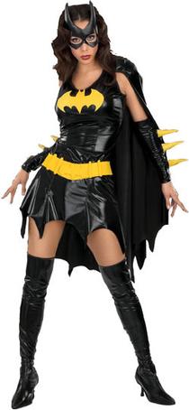 Disfraz de Batgirl sexy deluxe para adulto