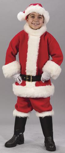 Childrens Value Santa Suit