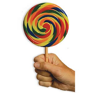 Jumbo Fake Lollipop