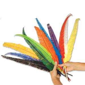 Cut Feather Spears