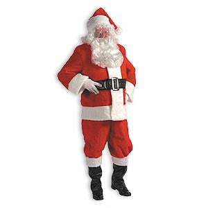 Pile-Plush Santa Suit